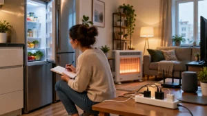 performing home energy audit